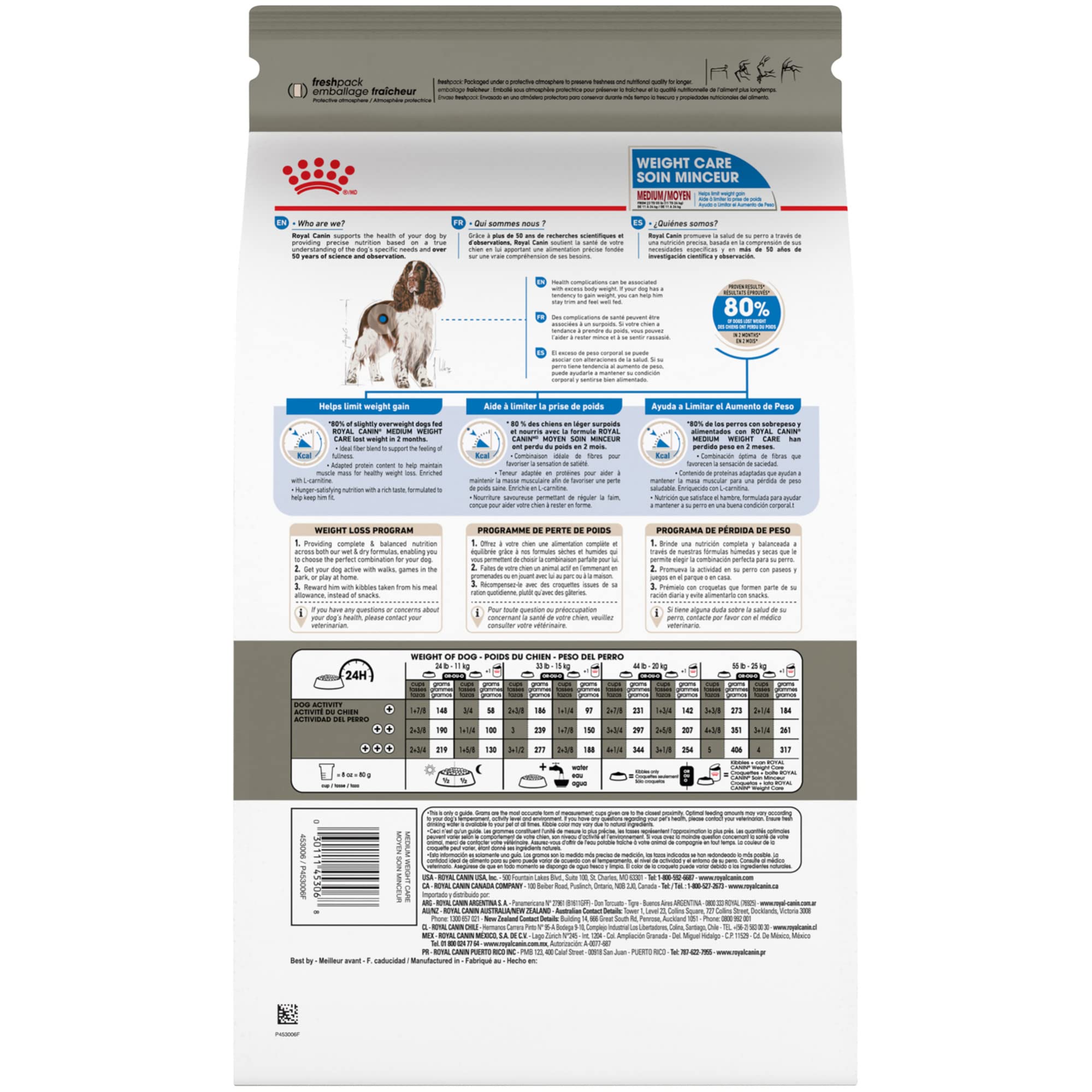 Royal Canin Size Health Nutrition Weight Care Medium-Breed Dry Dog Food - 30 Lbs  