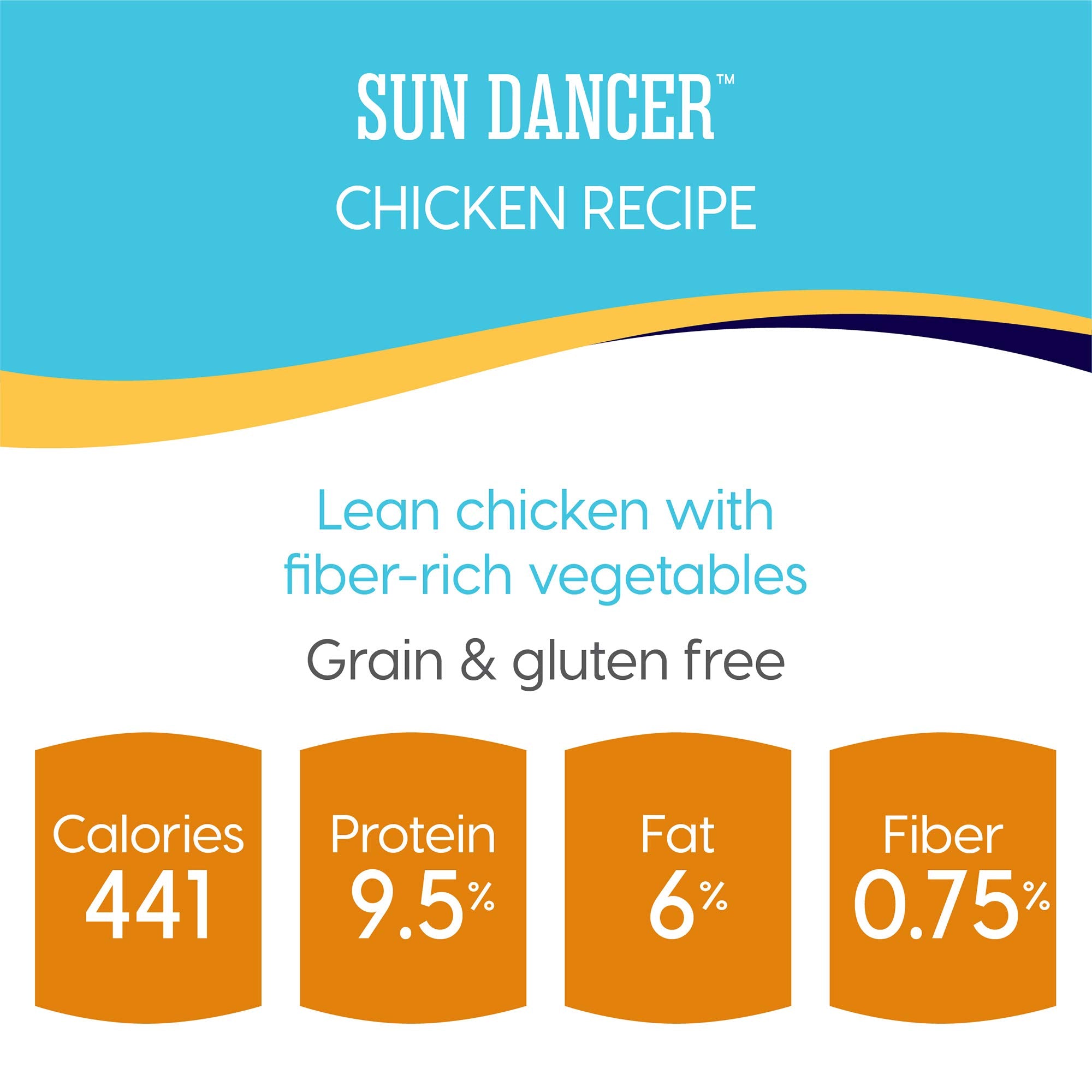 Solid Gold Sun Dancer Grain-Free High-Protein Chicken Canned Dog Food - 13.2 Oz - Case of 6  