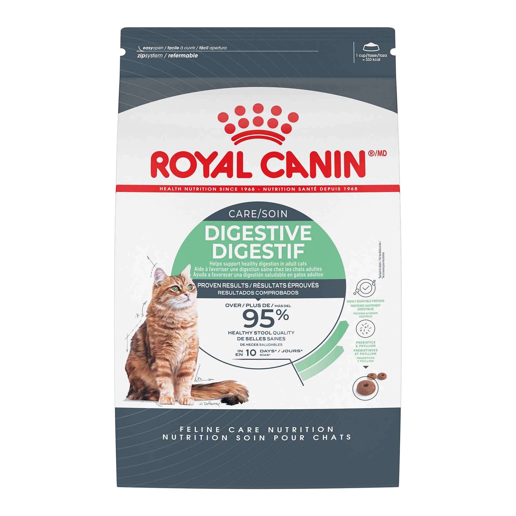 Royal Canin Digestive Care Formula Dry Cat Food - 3 Lbs  