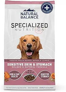 Natural Balance Specialized Nutrition Sensitive Skin and Stomach Salmon and Oatmeal Dry Dog Food - 3.5 Lbs Default Title
