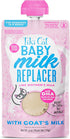 Tiki Cat Baby Milk Replacer with Goats Milk Liquid Kitten Cat Food Supplement Pouch - 6 Oz - Case of 6
