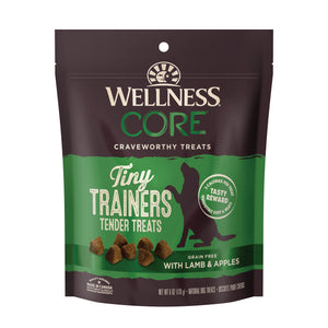 Wellness Core Tiny Trainers Grain-Free Lamb and Apple Soft and Chewy Training Dog Treat...