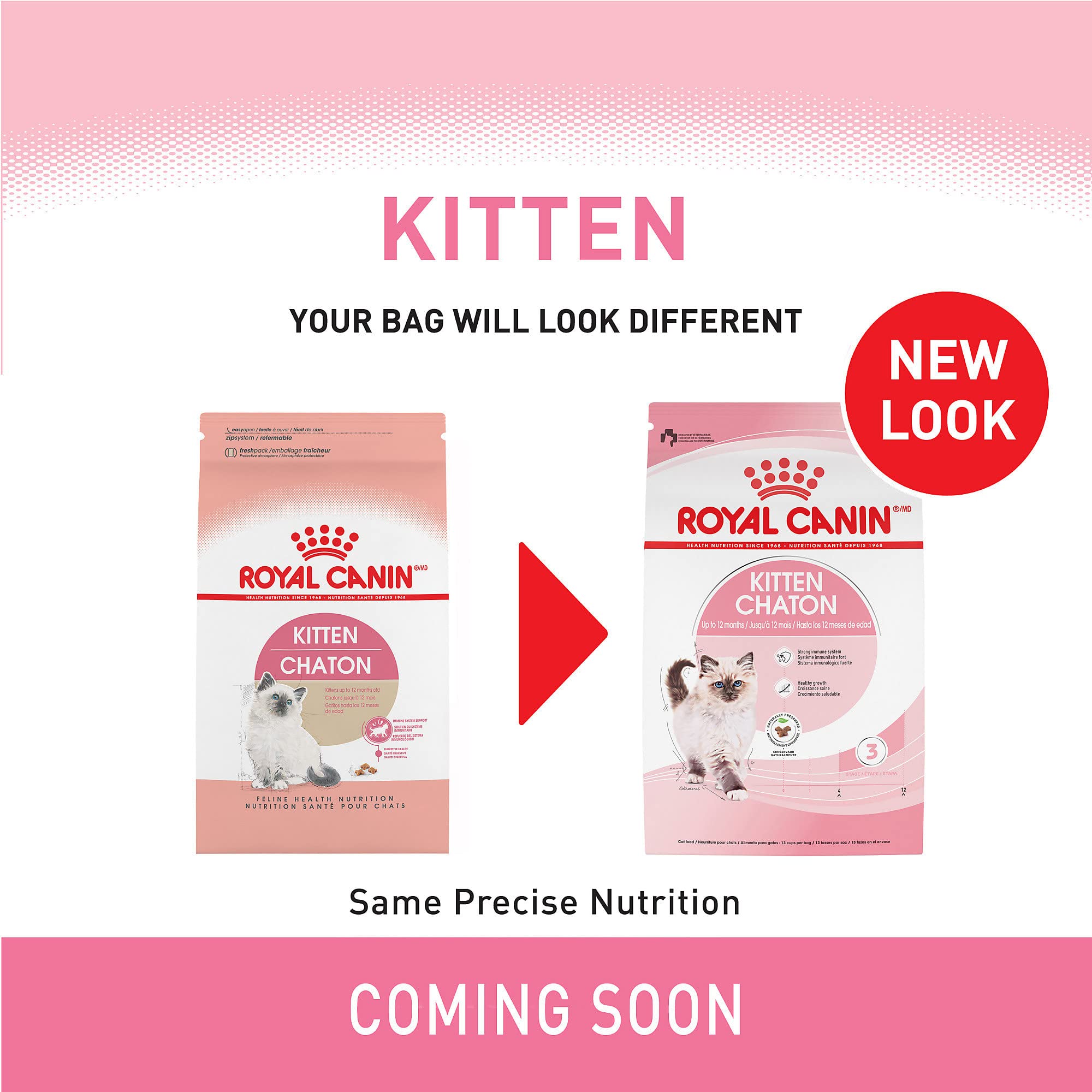 Royal Canin Feline Health Nutrition Kitten Formula Dry Cat Food - 14 Lbs  