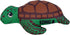 Kong Maxx Turtle Ballistic Puncture-Proof Dual-Layered Squeak and Nylon Plush Dog Toy - Medium