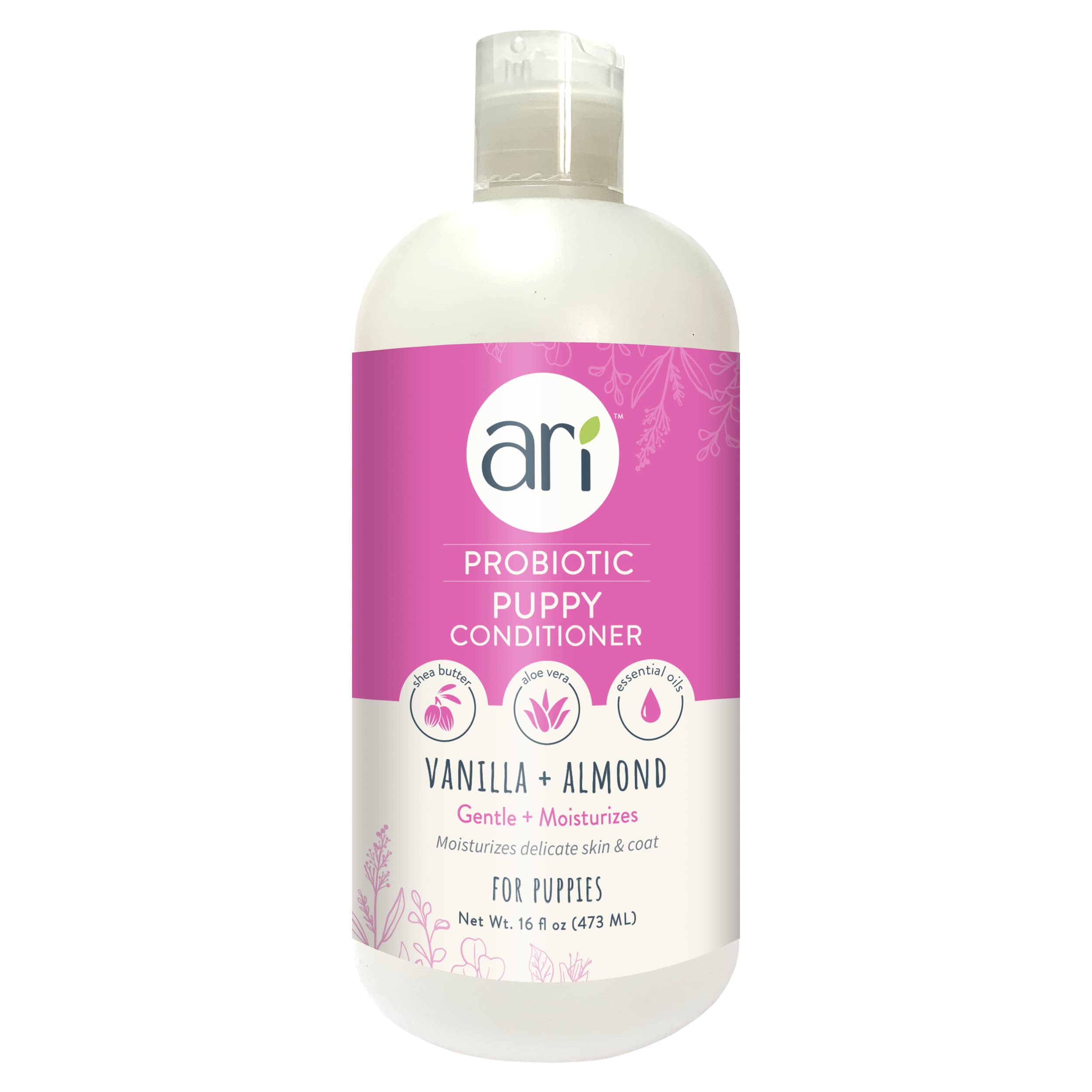 ARI Probiotics Vanilla and Almond Gentle and Clean Puppy Dog Shampoo - 16 Oz  