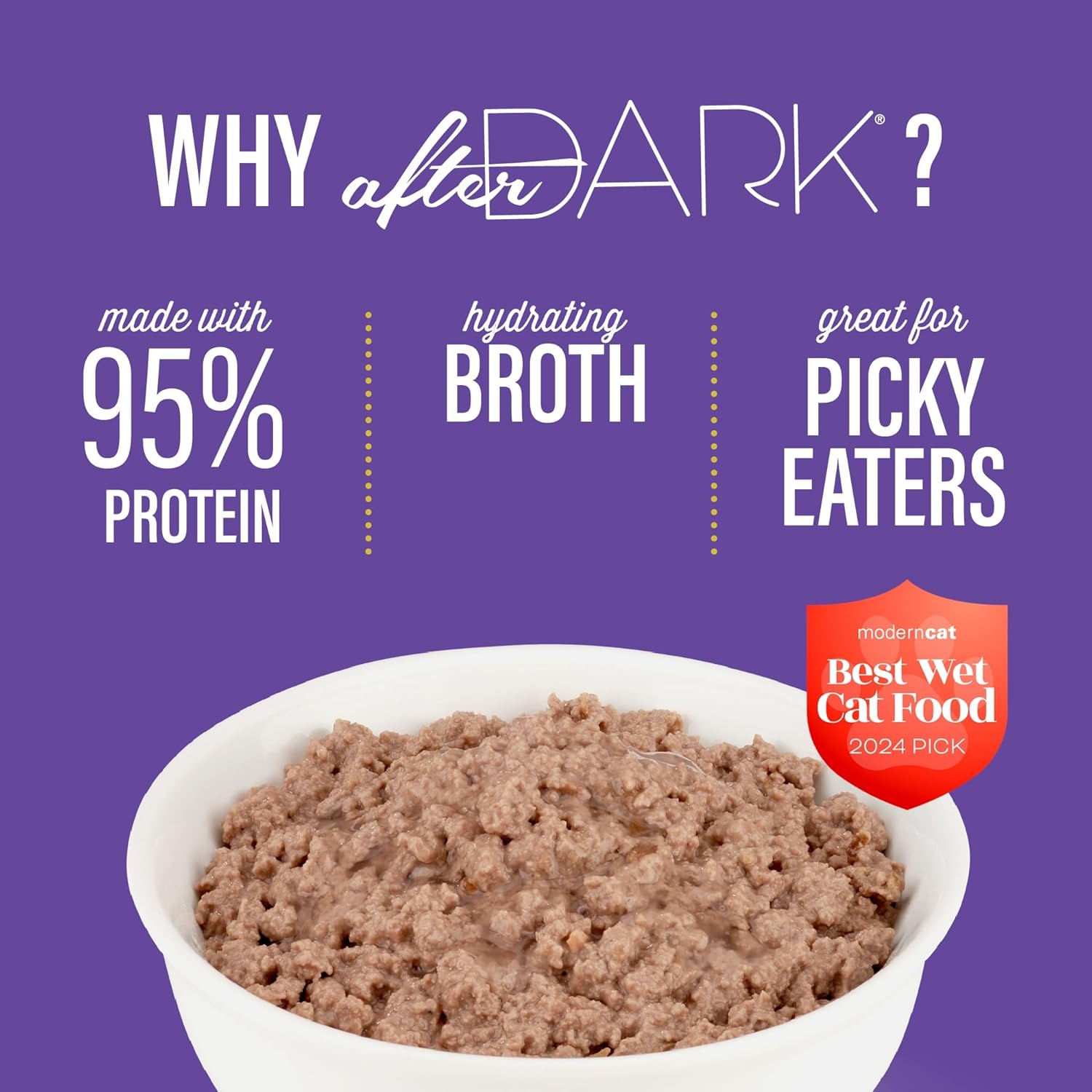 Tiki Cat After Dark Soft Pate Grain-Free Turkey Chicken Beef Quail Lamb Rabbit Duck Canned Cat Food - Variety Pack - 3 Oz - Case of 12