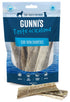 Gunnis Pet Grain-Free Cod Skin Shorties Natural Air-Dried Dog Treats  - 2.5 Oz