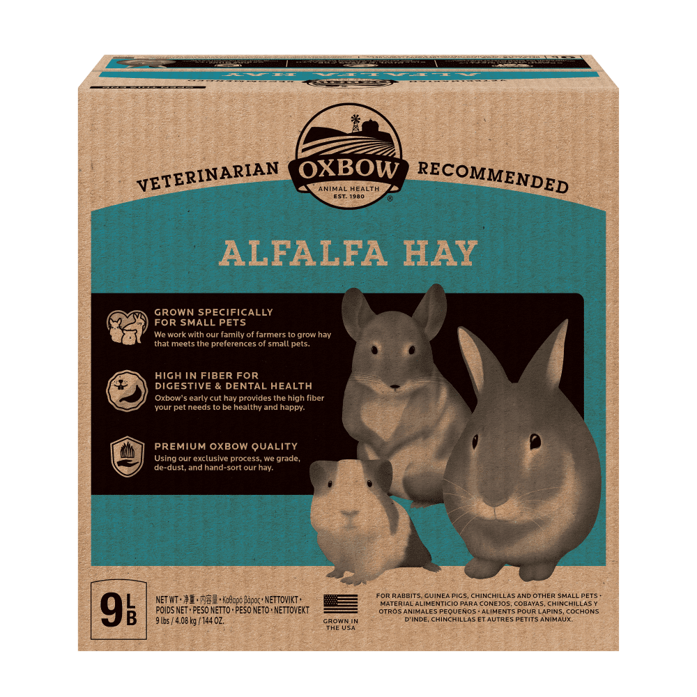 Oxbow Alfalfa Hay Small Animal Hay - 9 lb Bag