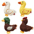 Ethical SPOT Love The Earth Barnyard Bird Recycled Plastic Plush Catnip Cat Toy - 4 Inch