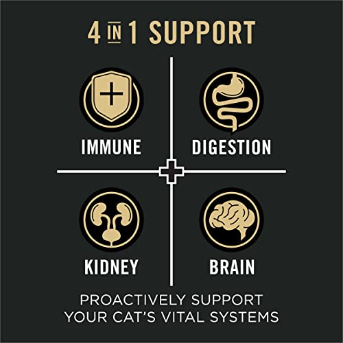 Purina Pro Plan Vital Systems 4-in-1 Support Salmon and Rice 7+ Senior Adult Dry Cat Food