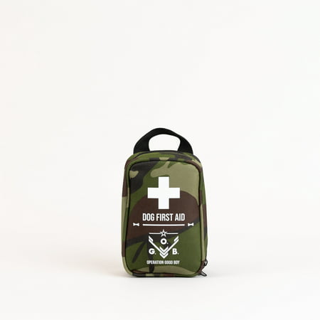 Operation Good Boy Tactical Essentials Wipes Ointment Dressing and Guaze First-Aid Pet Kit 