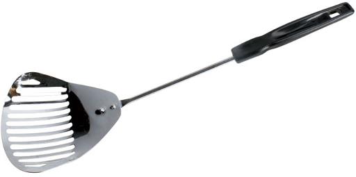 SPOT Chrome Cat Litter Scoop with Plastic Handle - 12.5