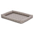 Midwest Homes Quite Time Rectangular Ashton Bolster Dog Bed or Crate Mat - Mushroom - L:29 X W:19 X H:2.3 Inch Mushroom L:29 X W:19 X H:2.3 In