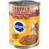 Pedigree Chopped Ground Dinner Beef Filet Mignon Adult Canned Dog Food - 13.2 Oz - Case of 12  