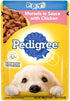 Pedigree Morsels in Sauce with Chicken Puppy Formula Wet Dog Food Pouch - 3.5 Oz - Case of 16  