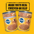 Pedigree Chopped Ground Dinner Chicken/Beef and Beef/Bacon Canned Dog Food - Variety Pack - 13.3 Oz - 12 Count  