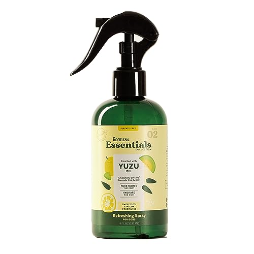 Tropiclean Essentials Collection Yuzu Oil and Melon Deodorizing and Refreshing Dog Spray - 8 Oz
