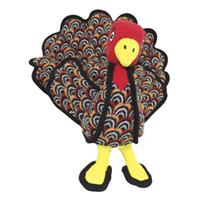 Tuffy's Barnyard Talula The Turkey Float and Squeak Nylon and Plush Dog Toy  