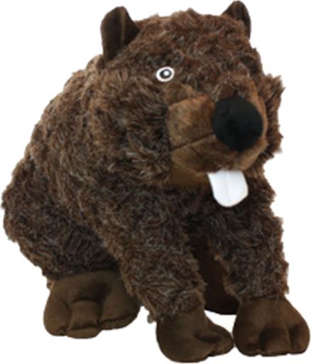 Tuffy's Mighty Nature Massive Beaver Float and Squeak Plush Dog Toy  