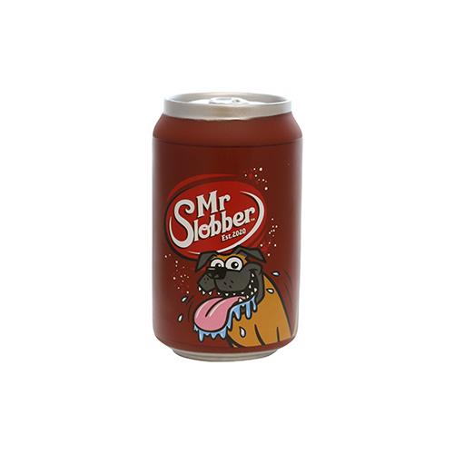 VIP Pet Products Silly Squeakers Mr. Slobber Soda Can Squeak and Chew Dog Toy  