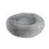 Arlee Rover Shaggy Round Calming Pet Bed - Gray - Small - L:22 X W:22 X H:9