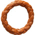 Ethical SPOT Bam-Bones Braid Ring Hickory Smoke Flavored Bamboo and Nylon Chew Dog Toy - Small - 3 Inch