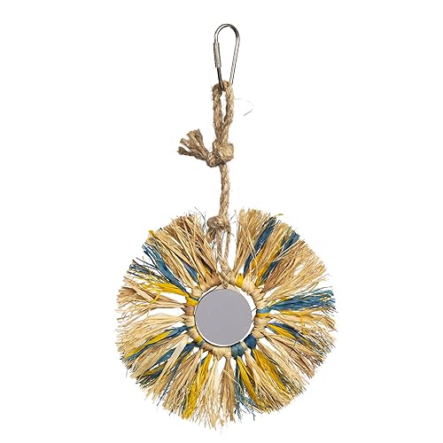Prevue Pet Products Playfuls Sunburst Preen and Pacify Hanging Bird Toy Default Title