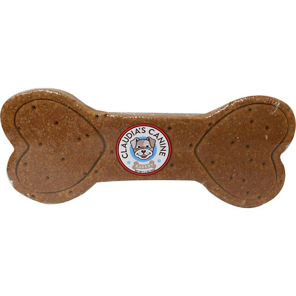 Claudia's Canine Bakery Big Dude Bone Beef and Chicken Biscuit Dog Treats - 3.5 Oz - 21 Count