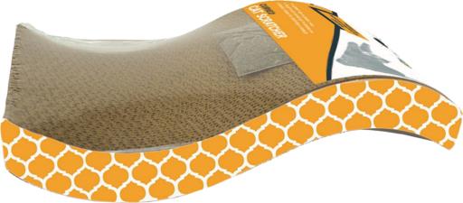 OurPets Cosmic S-Shaped The Wave Premium Cat Scratcher  