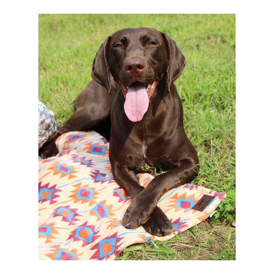 Tall Tails Blanket Southwest Pattern Fleece Dog Blanket - Large - L:40 X W:30 Inch