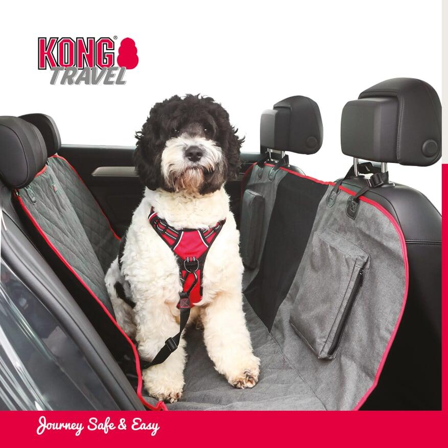 Kong 2-in-1 Car Bench Pet Seat Cover and Hammock  