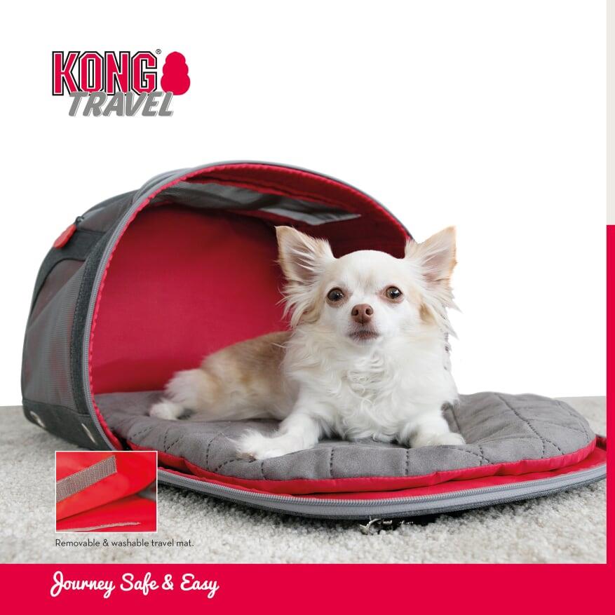 Kong 2-in-1 Folding Pet Carrier and Travel Mat  