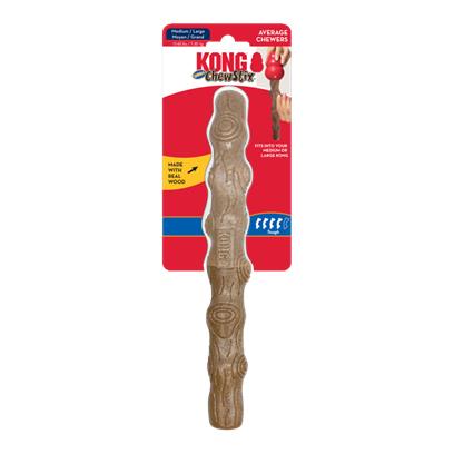 Kong ChewStix Tough Mega Stick Bamboo Chew and Fetch Dog Toy - Large/X-Large