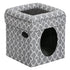 Midwest Curious Cat Cube Condo Furniture - Gray - 16.5" X 16.5" X 16.5" Inches  