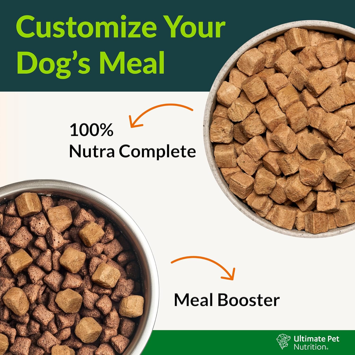 Ultimate Pet Nutrition Nutra Complete Premium Pork and Antioxidants Freeze-Dried Raw Dog Food