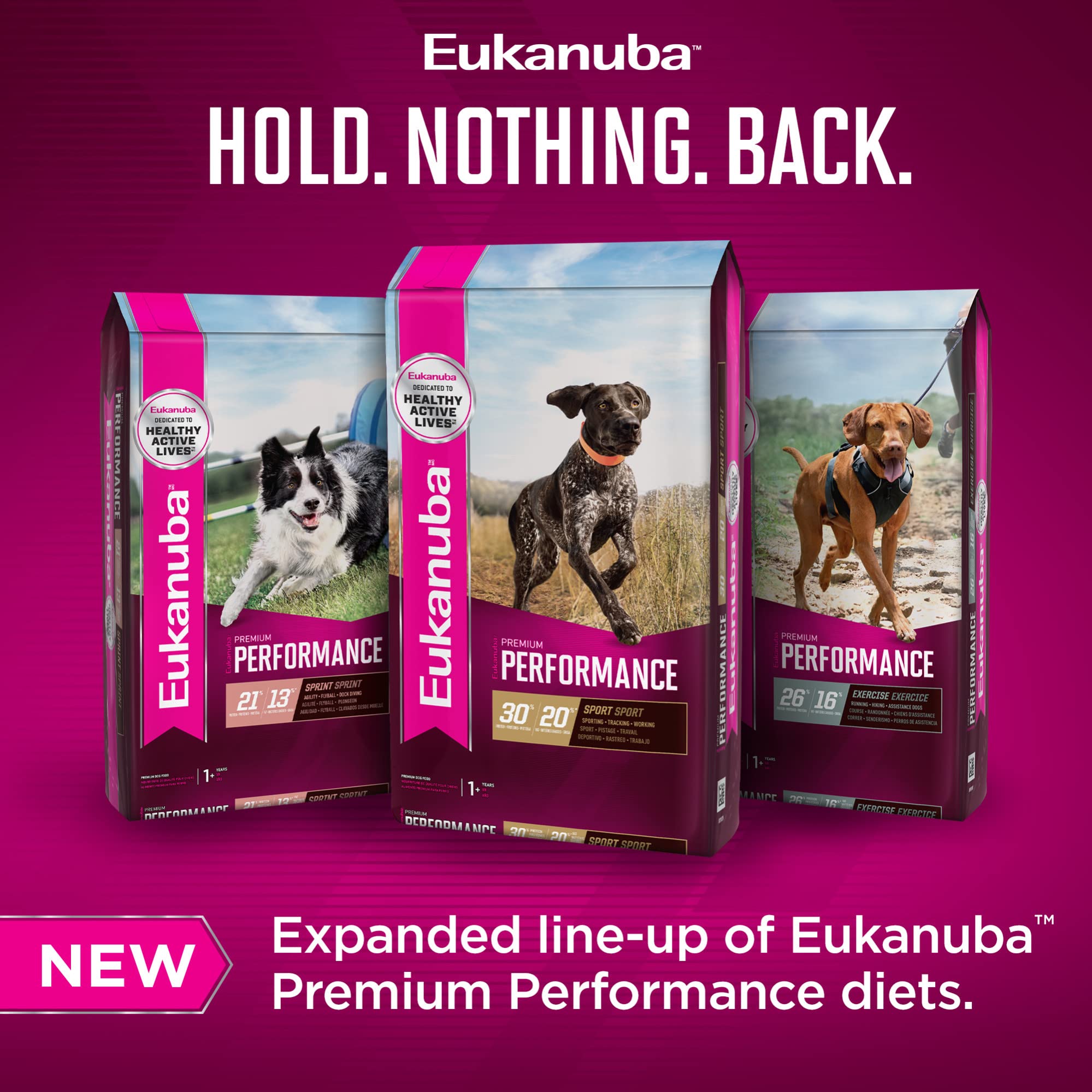 Eukanuba Premium Performance 30/20 Dry Dog Food - 28 Lbs  