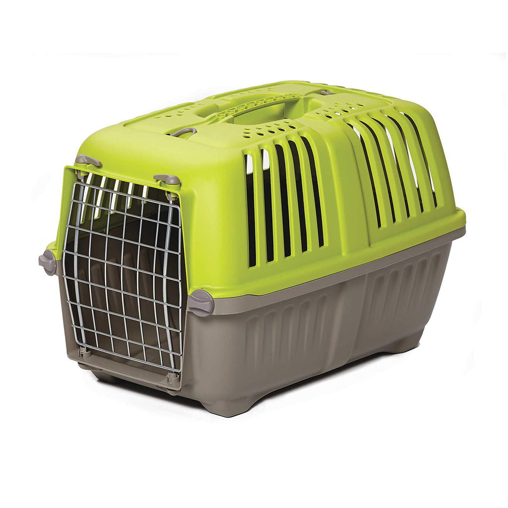 Midwest Spree Hard-Sided Travel Cat and Dog Kennel Carrier - Green - 22" X 14" X 14" In...