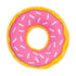 Zippy Paws Donutz Pink Strawberry Glazed with Sprinkles Squeak and Plush Dog Toy - Medium  