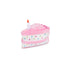 Zippy Paws Birthday Cake Squeak and Plush Dog Toy - Pink  