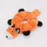 Zippy Paws Loopy Fox No-Stuffing Squeak and Soft Dog Toy - Medium  