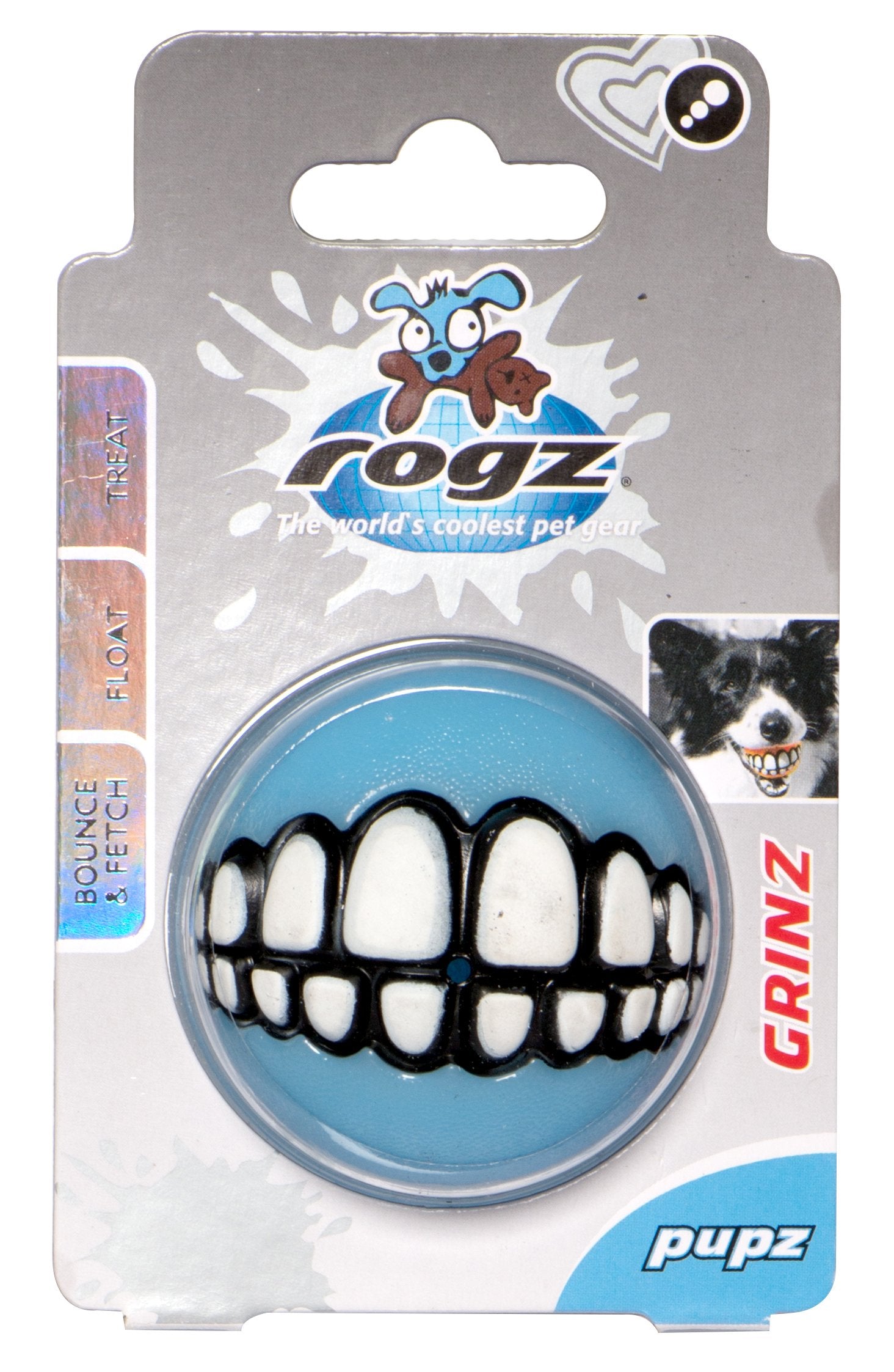 Kong Rogz Grinz Treat Ball Dog Toy - Small - 2