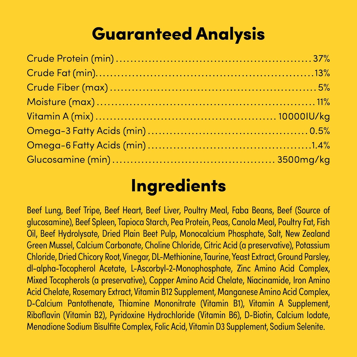 Animals Like Us RawMix50 Grass-Fed Beef Freeze-Dried Raw Dog Food - 12 Oz - Case of 12