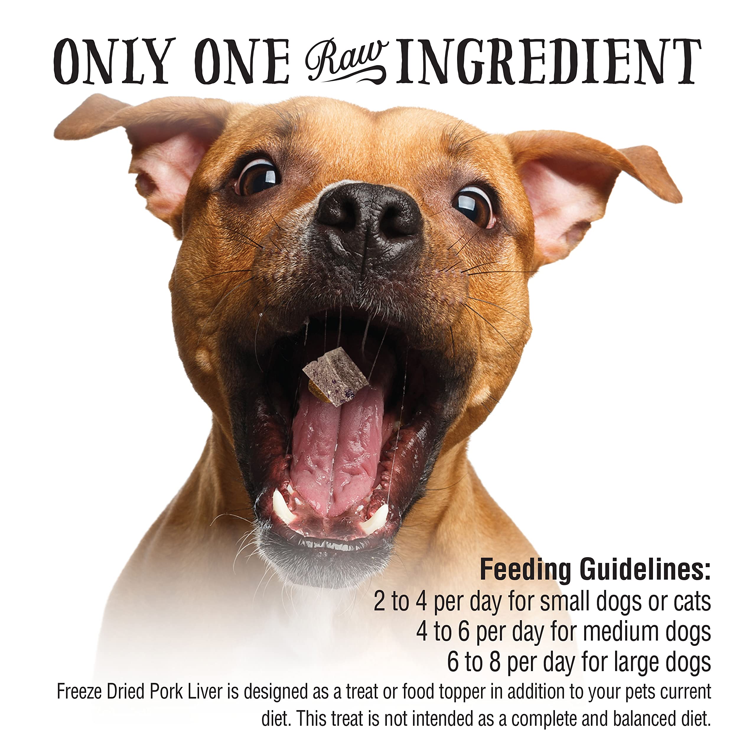 Identity 100% Pork Air-Dried Liver Natural Dog Treats - 2.15 Oz - Case of 8  