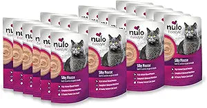 Nulo Freestyle Silky Mousse Beef and Sardine Kitten and Adult Wet Cat Food Pouch - 2.8 Oz - Case of 24 Default Title