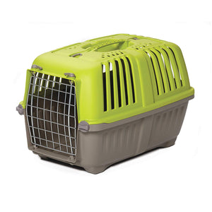 Midwest Spree Hard-Sided Travel Cat and Dog Kennel Carrier - Green - 19" X 12.7" X 12.7...