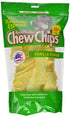 Rawhide Express Beefhide Chew Chips Vanilla Flavored Natural Dog Chews - 1 Lb  