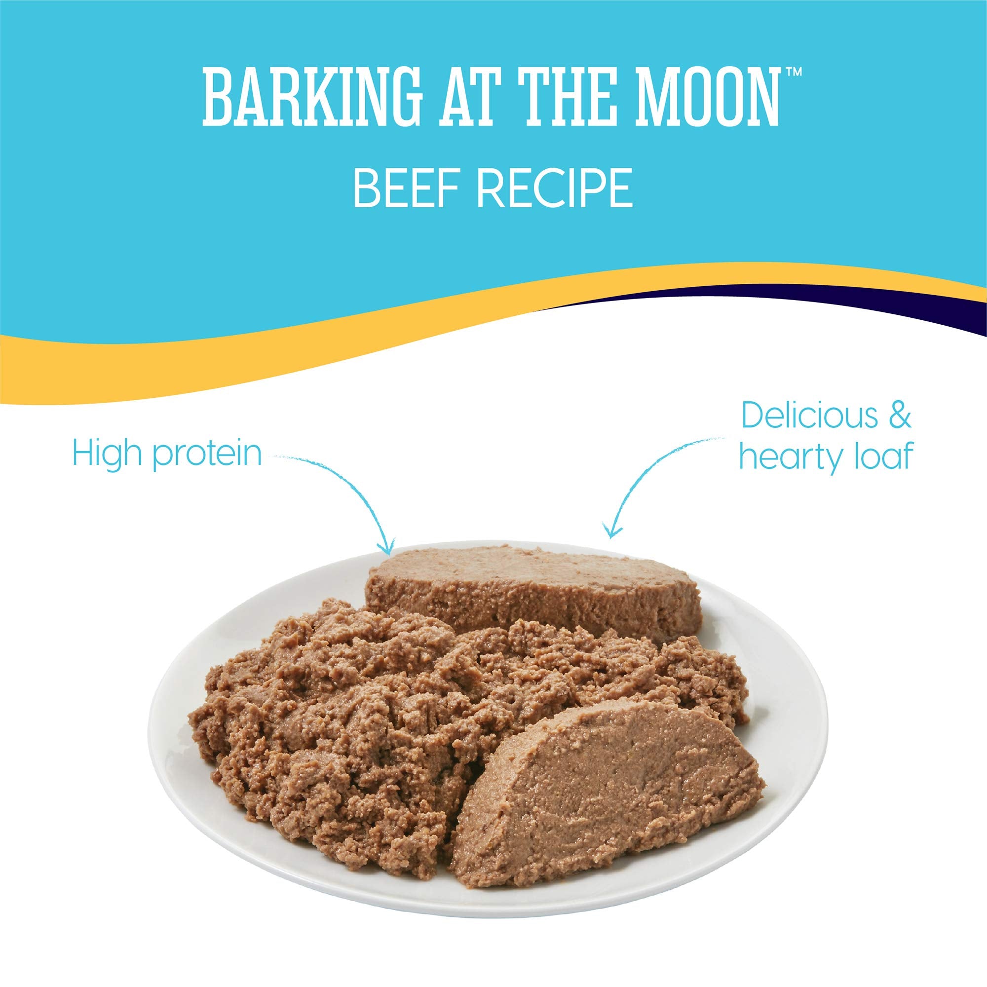 Solid Gold Barking At The Moon High-Protein Beef Recipe Canned Dog Food - 13.2 Oz - Case of 6  