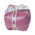 Multipet Birthday Present Crinkle and Squeak Dog Toy - Pink - 5.5" Inches  