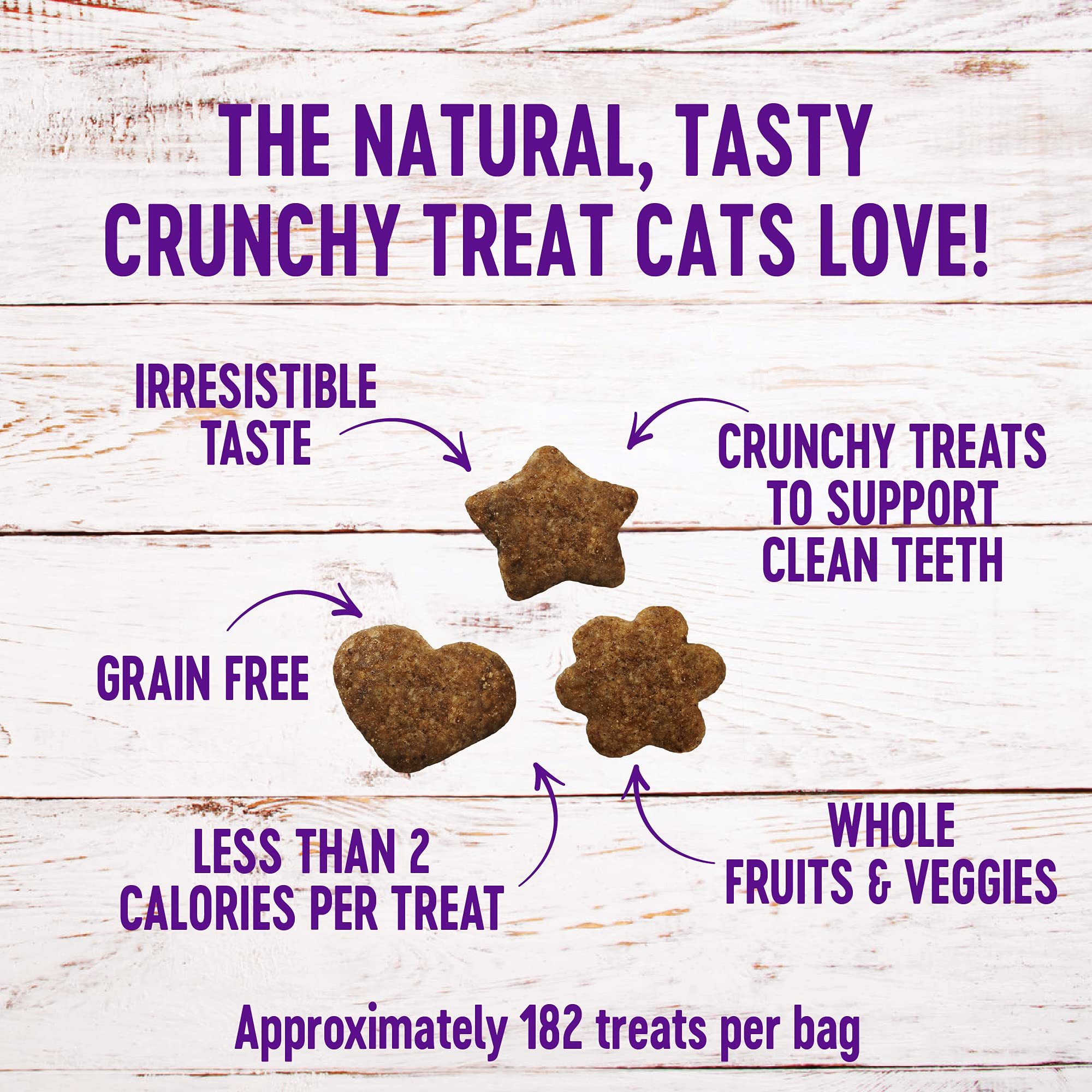 Wellness Kittles Grain-Free Tuna and Cranberry Crunchy Cat Treats - 2 Oz  