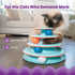 Petstages Tower of Tracks with Balls 3-Tiered Interactive Puzzle Cat Toy  